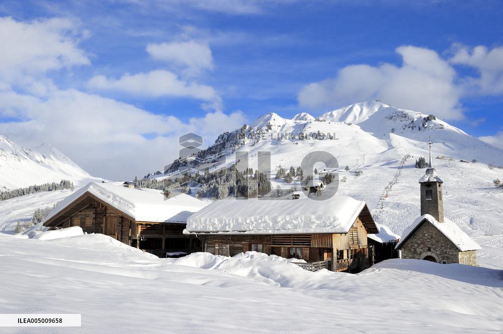 Illustration - Aravis Range