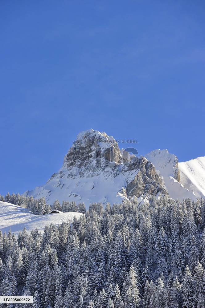 Illustration - Aravis Range