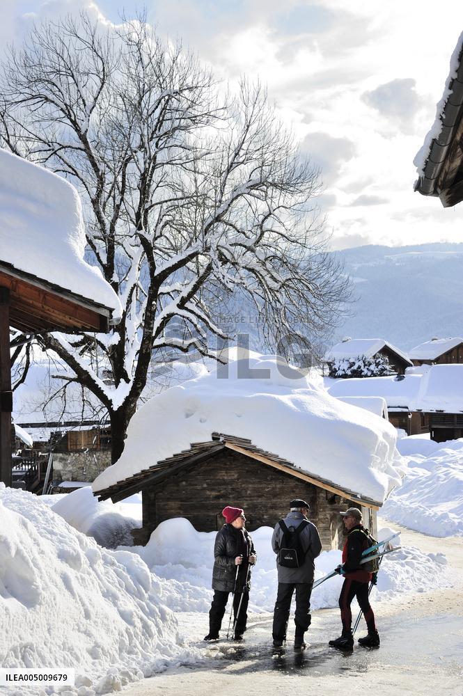 Illustration - Aravis Range