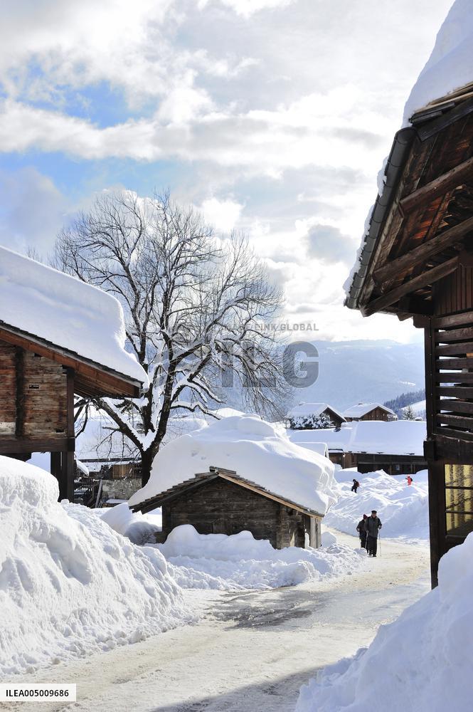 Illustration - Aravis Range