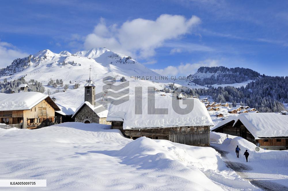 Illustration - Aravis Range