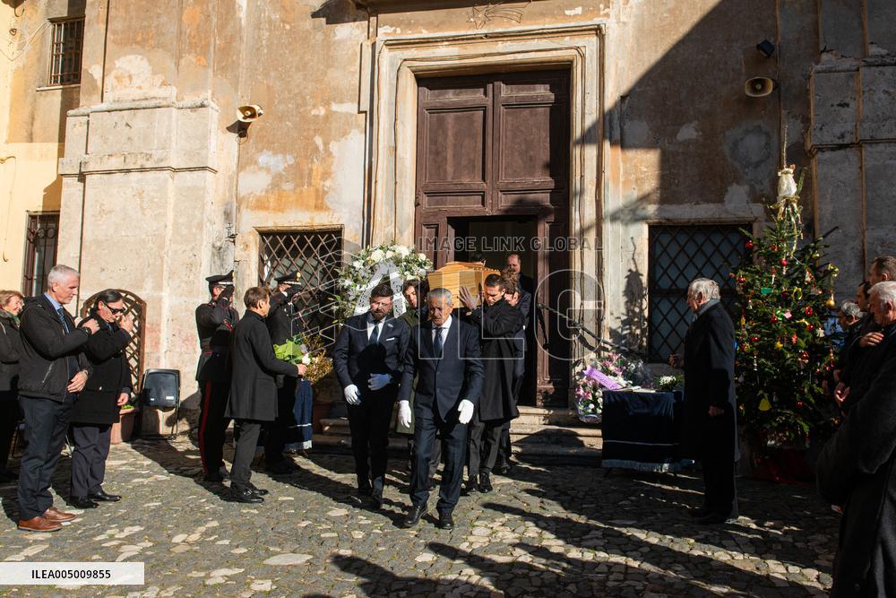 Funeral of Maria Sole Agnelli in Palidoro - Italy