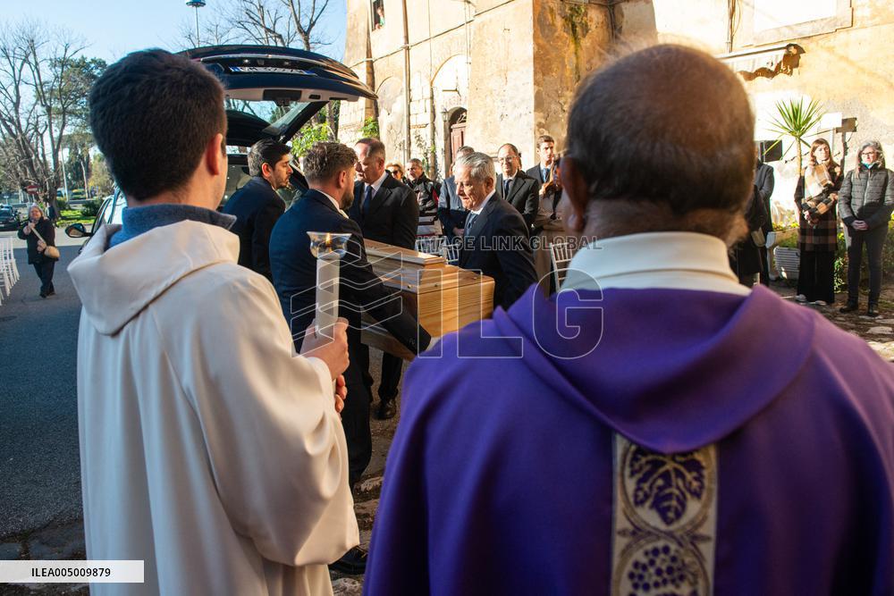 Funeral of Maria Sole Agnelli in Palidoro - Italy