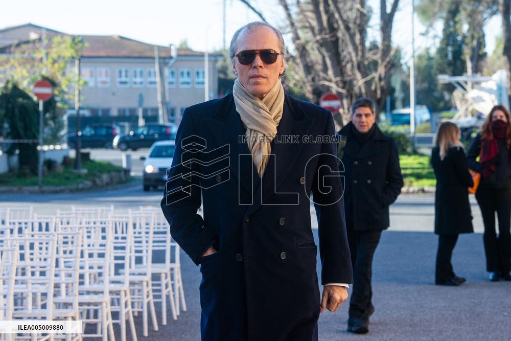 Funeral of Maria Sole Agnelli in Palidoro - Italy