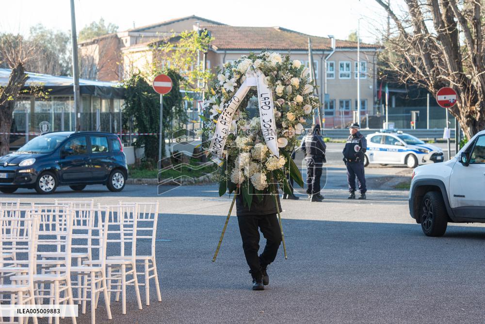 Funeral of Maria Sole Agnelli in Palidoro - Italy