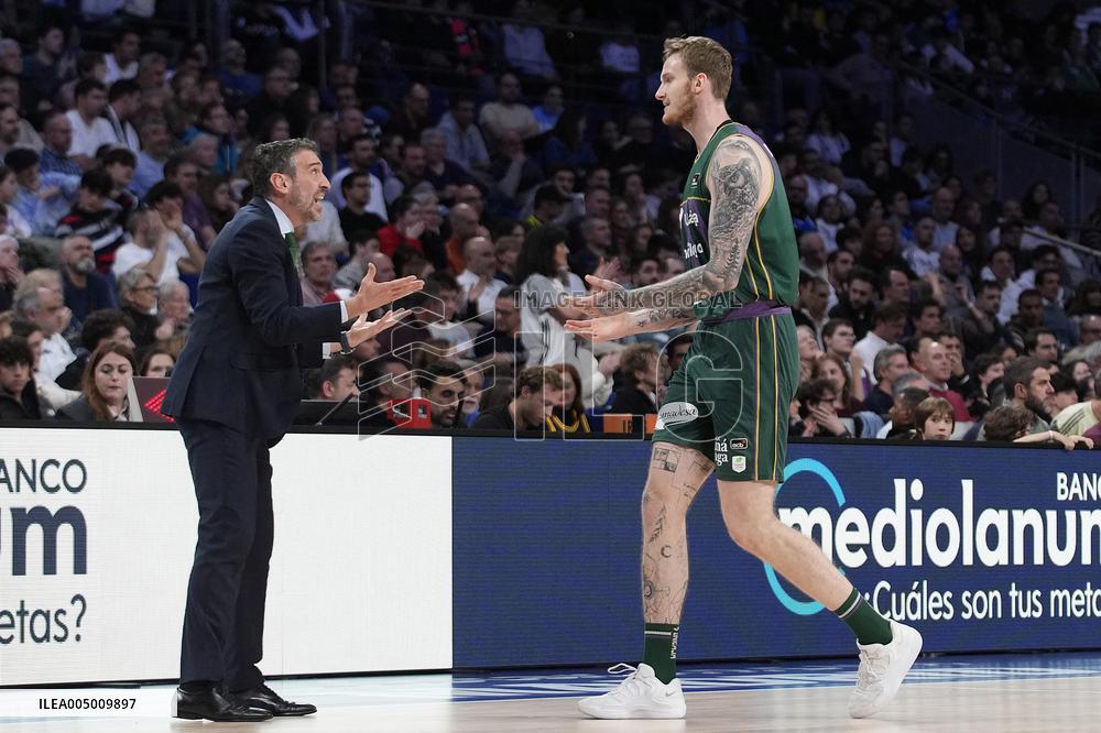 Endesa ACB League - Real Madrid Basketball v Unicaja Malaga Basketball