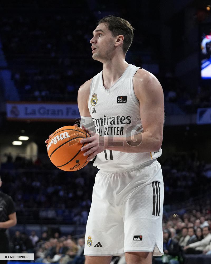 Endesa ACB League - Real Madrid Basketball v Unicaja Malaga Basketball