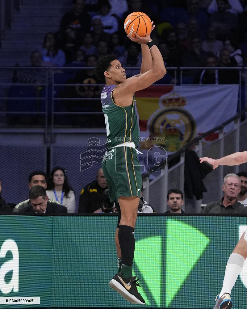Endesa ACB League - Real Madrid Basketball v Unicaja Malaga Basketball