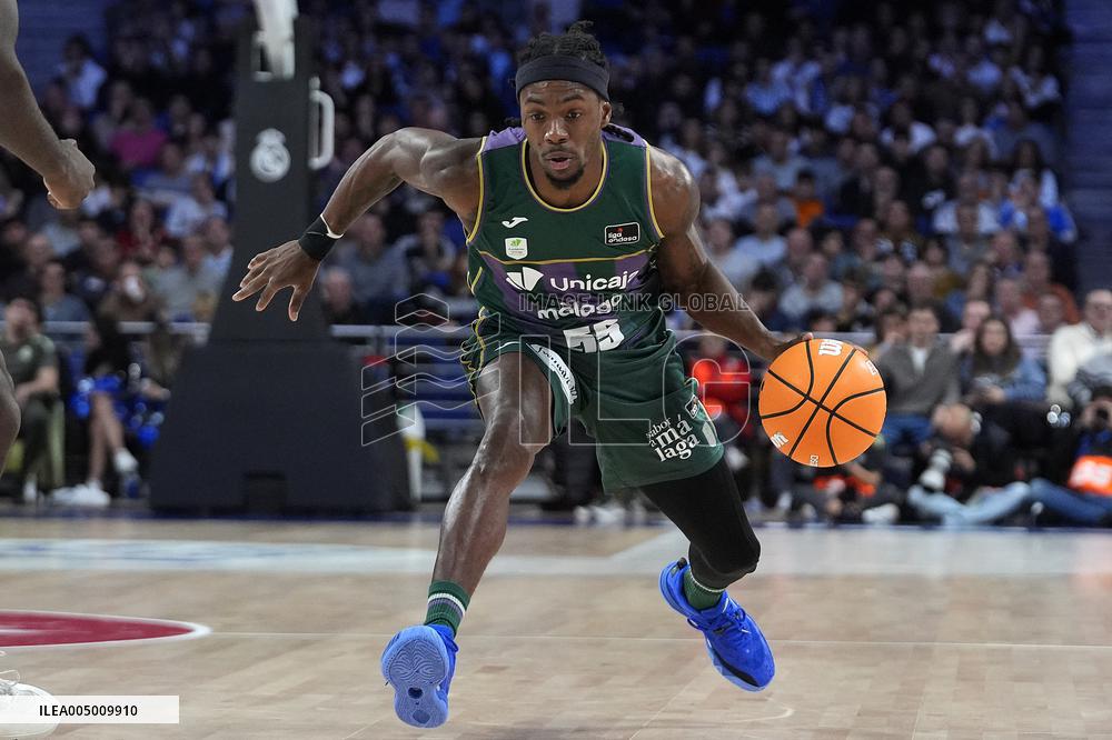 Endesa ACB League - Real Madrid Basketball v Unicaja Malaga Basketball