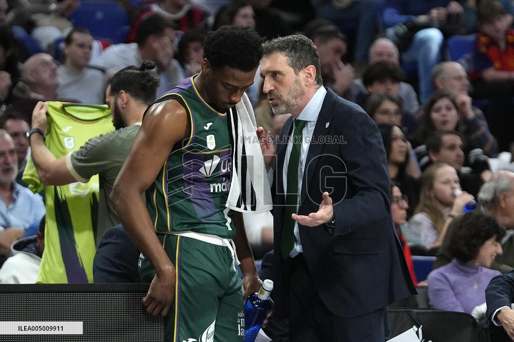 Endesa ACB League - Real Madrid Basketball v Unicaja Malaga Basketball
