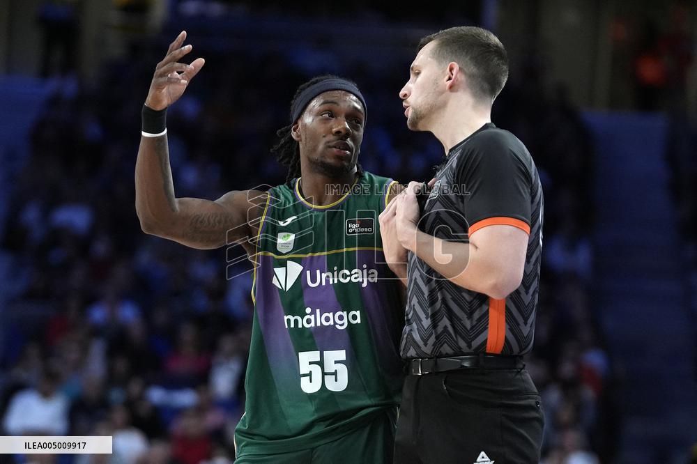 Endesa ACB League - Real Madrid Basketball v Unicaja Malaga Basketball