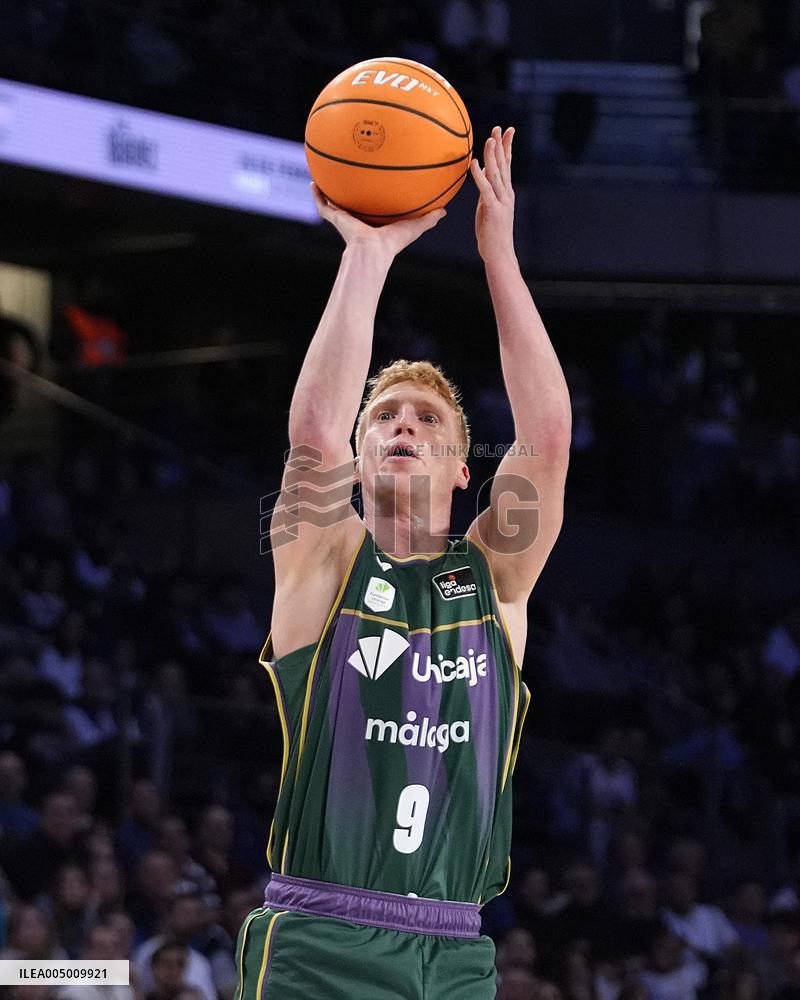 Endesa ACB League - Real Madrid Basketball v Unicaja Malaga Basketball