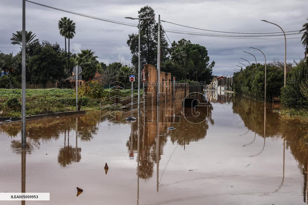 Consequences After the Rains in Valencia