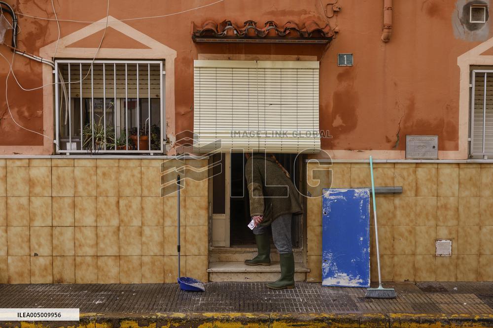 Consequences After the Rains in Valencia