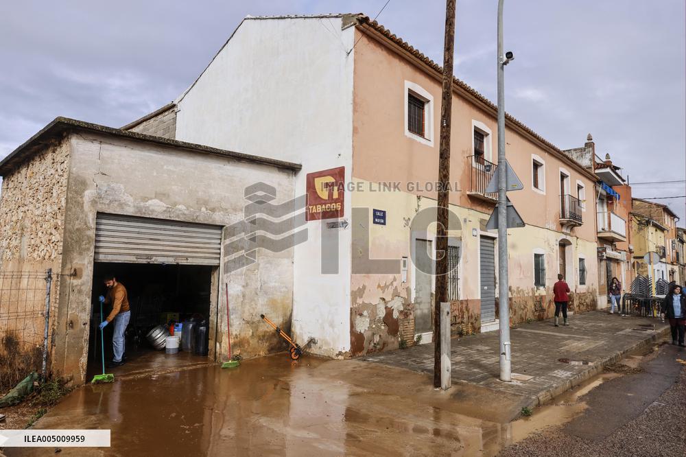 Consequences After the Rains in Valencia