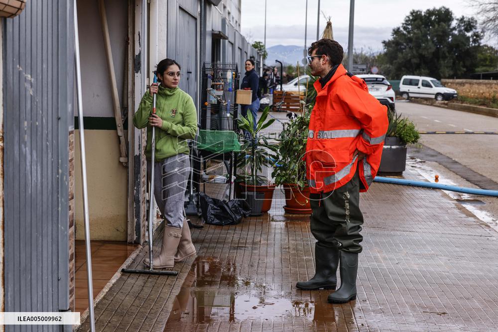 Consequences After the Rains in Valencia