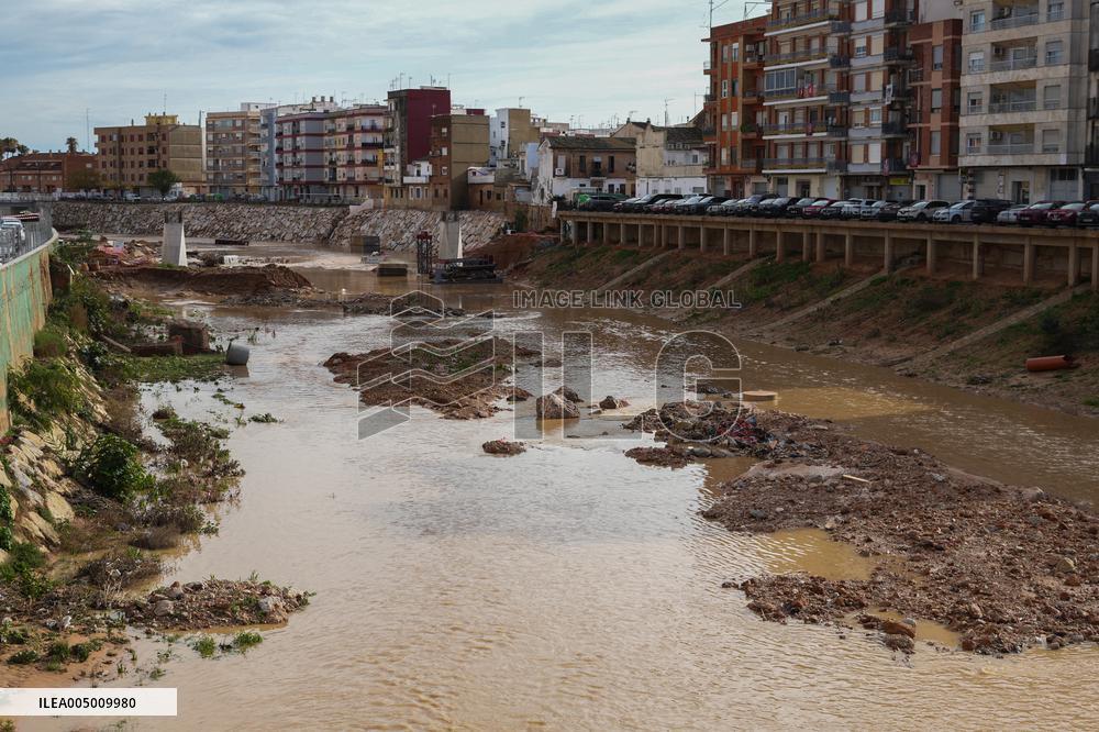 Consequences After the Rains in Valencia