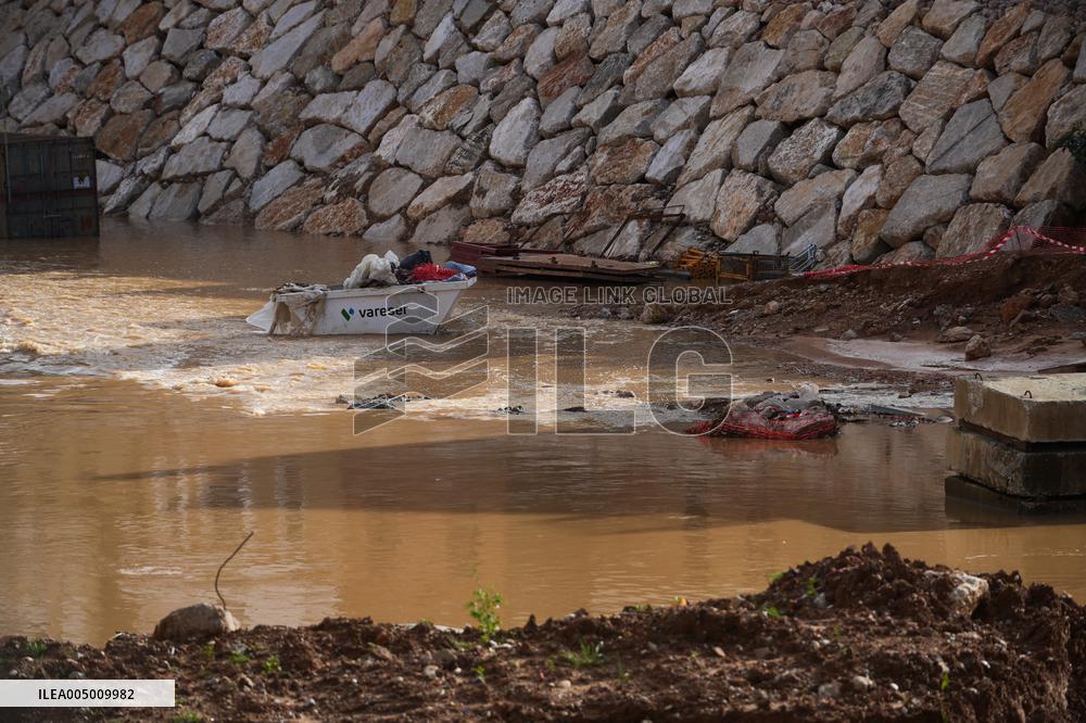 Consequences After the Rains in Valencia
