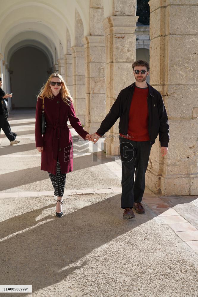 Alanah Bloor with Fred Topping in Capri - Italy