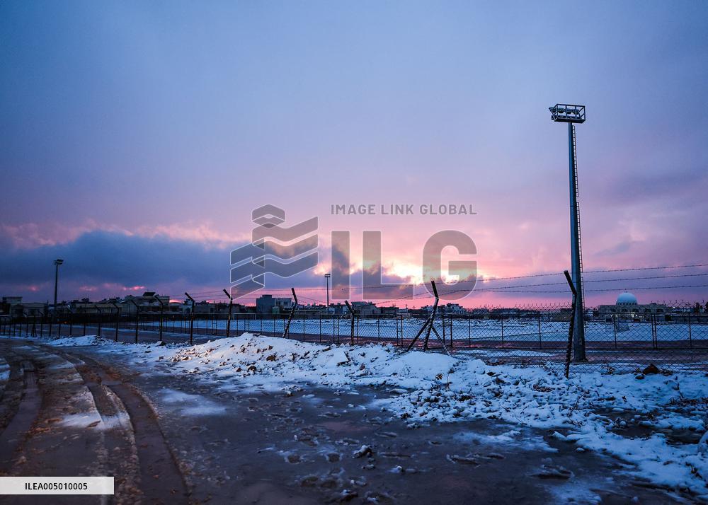Rare Heavy Snowfall Blankets Erbil After 6 Years - Iraq
