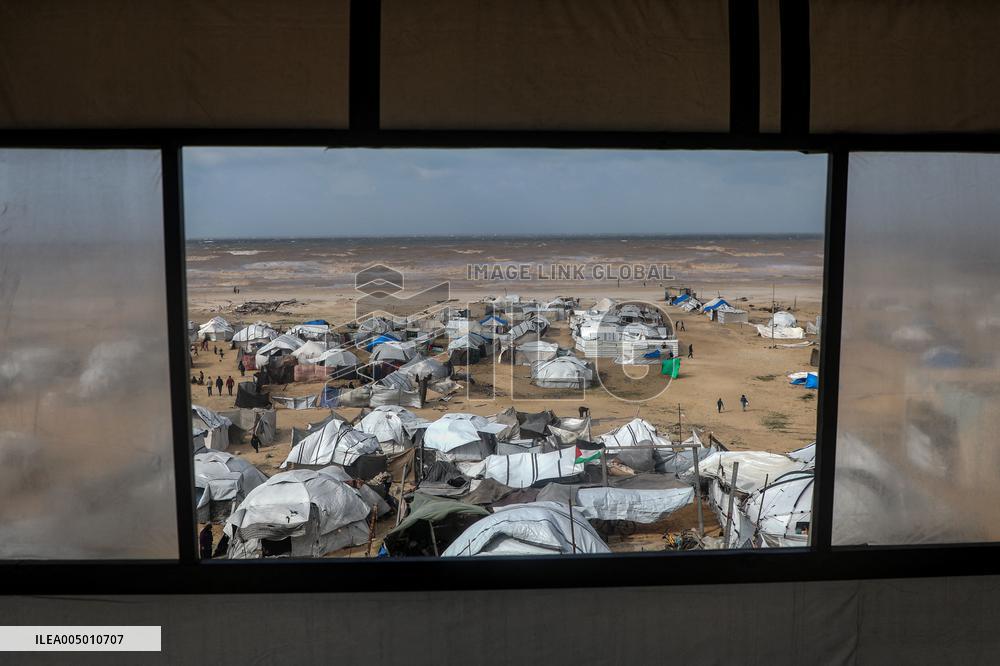 Gaza Displaced Palestinians - Gaza City
