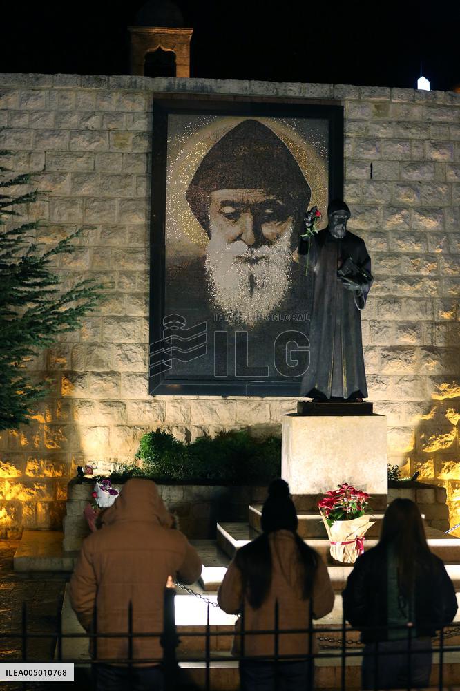 Mass Celebrated on Christmas Eve - Lebanon