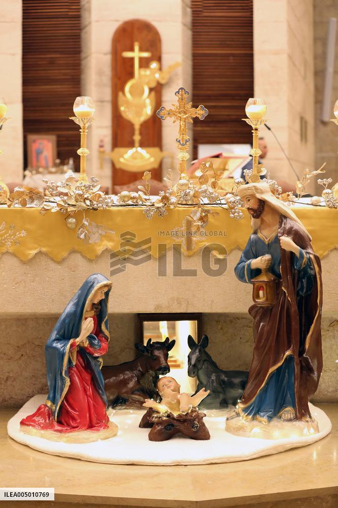 Mass Celebrated on Christmas Eve - Lebanon