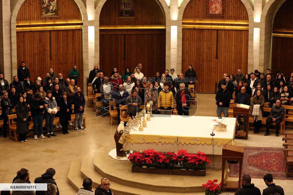 Mass Celebrated on Christmas Eve - Lebanon