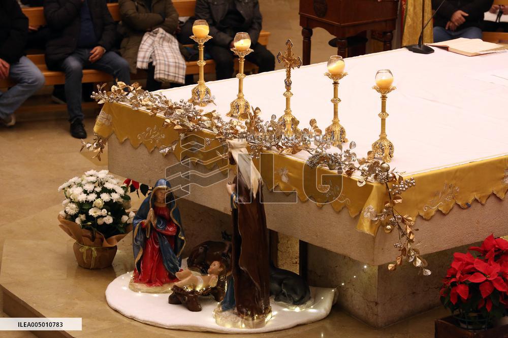 Mass Celebrated on Christmas Eve - Lebanon