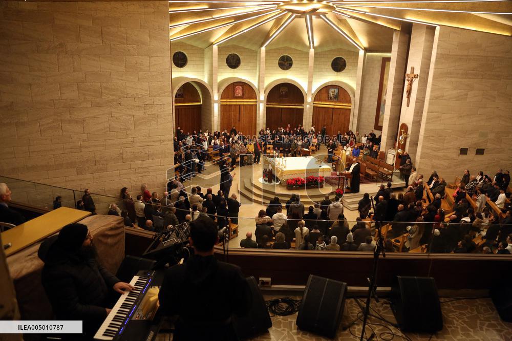 Mass Celebrated on Christmas Eve - Lebanon