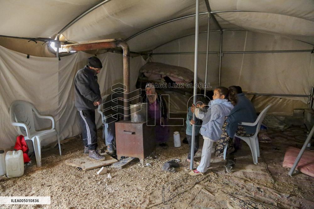 Life in Tents After Demolition - Palestine