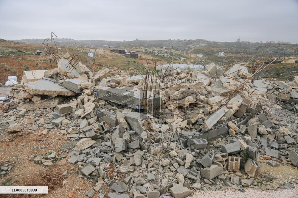 Life in Tents After Demolition - Palestine