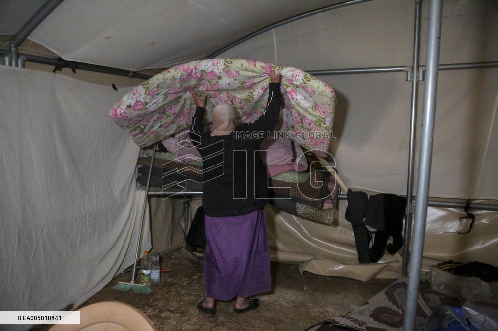 Life in Tents After Demolition - Palestine