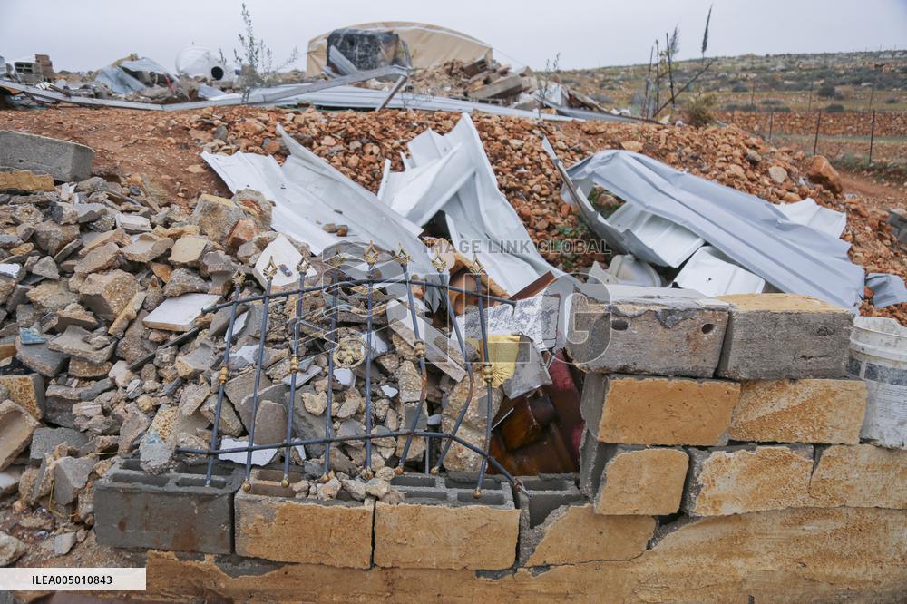 Life in Tents After Demolition - Palestine