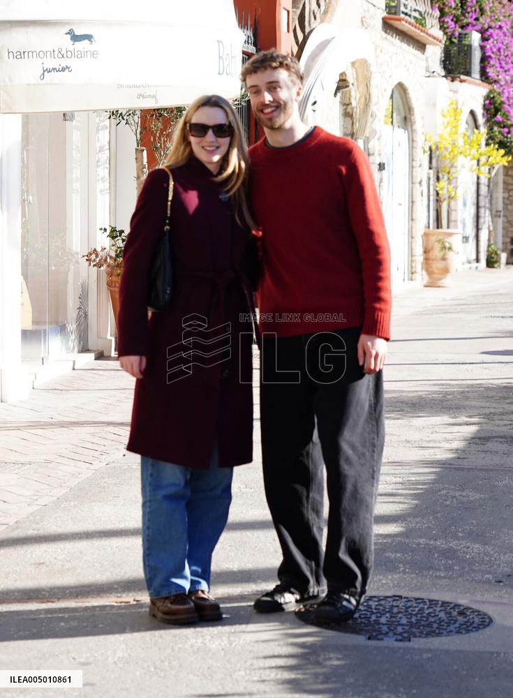 Alanah Bloor With Fred Topping At Capri Hollywood - Capri