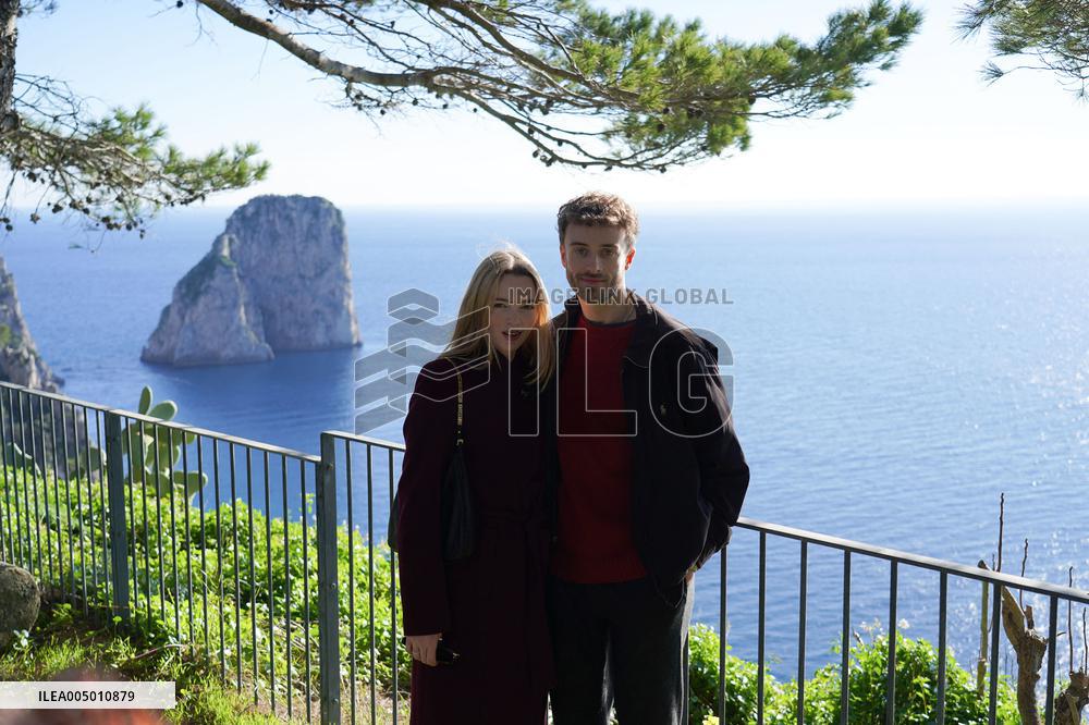 Alanah Bloor With Fred Topping At Capri Hollywood - Capri