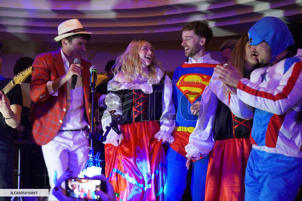 Alanah Bloor And Martina Ferragamo At Capri Hollywood Awards - Capri