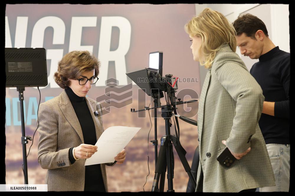 Exclusive - Rachida Dati At Campaign Headquarters - Paris