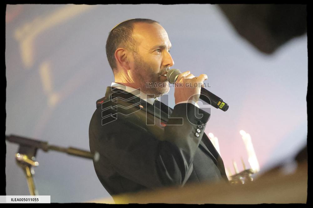 Rachida Dati At Grande Synagogue De La Victoire - Paris