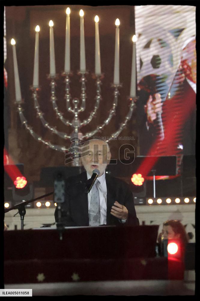 Rachida Dati At Grande Synagogue De La Victoire - Paris