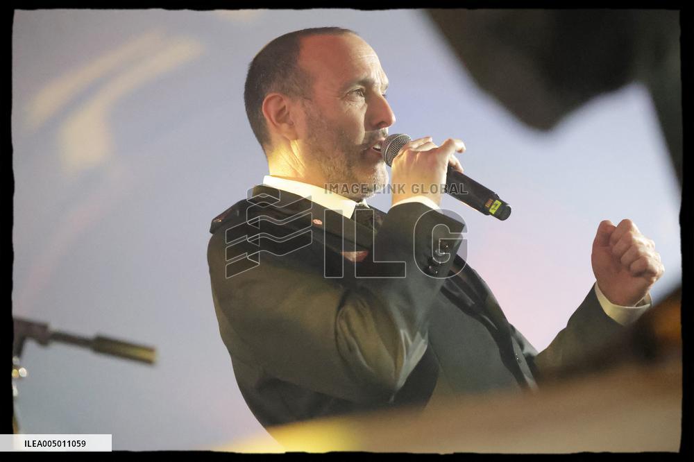 Rachida Dati At Grande Synagogue De La Victoire - Paris