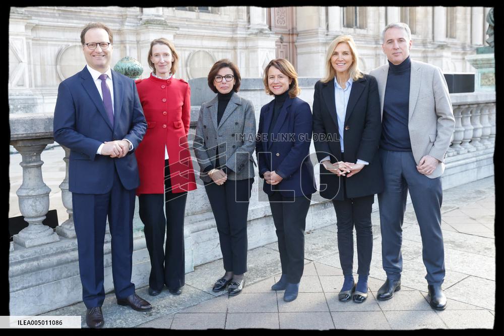 Exclusive - Rachida Dati At Hotel De Ville Parvis - Paris