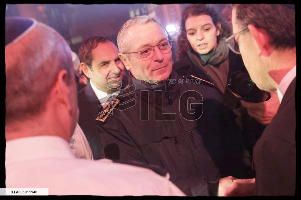 Rachida Dati At Grande Synagogue De La Victoire - Paris