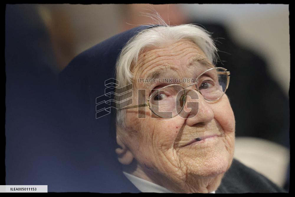 Exclusive - Rachida Dati Meets With Nuns - Paris