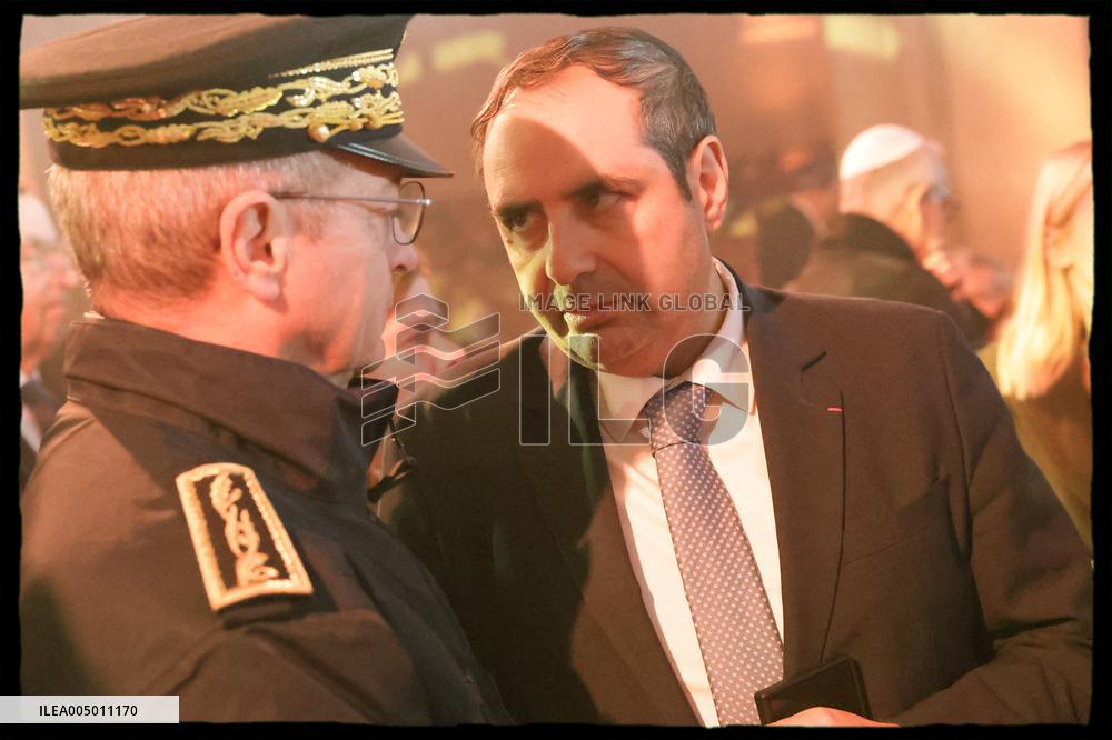 Rachida Dati At Grande Synagogue De La Victoire - Paris