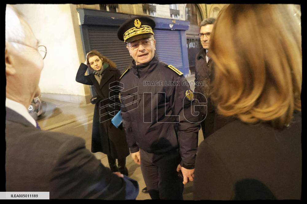 Rachida Dati At Grande Synagogue De La Victoire - Paris