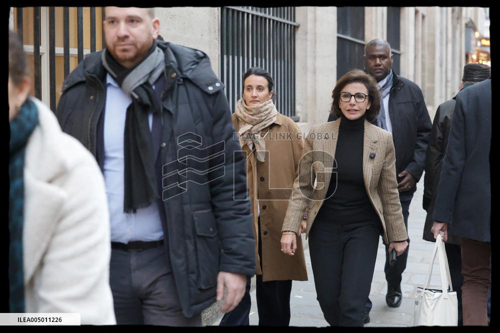 Exclusive - Rachida Dati Meets With Nuns - Paris