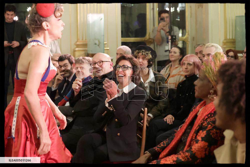 Exclusive - Rachida Dati Announces The Cabaret Season - Paris