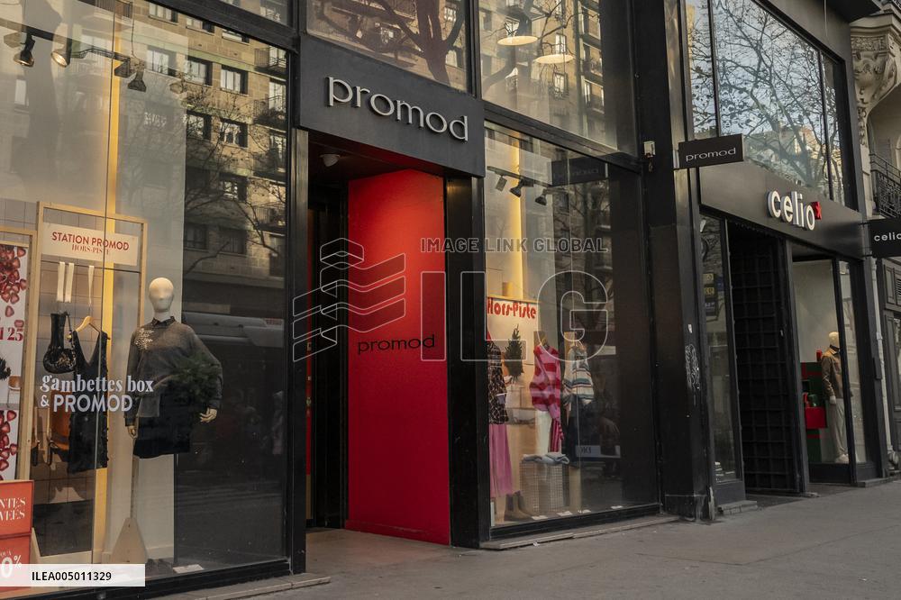 Illustration Promod - Paris