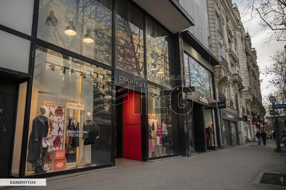 Illustration Promod - Paris